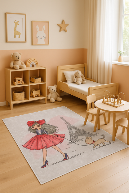 Paris girl Carpet