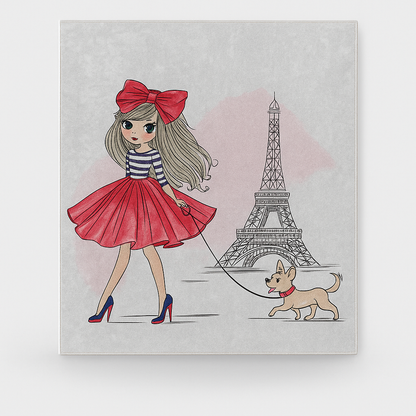 Paris girl Carpet